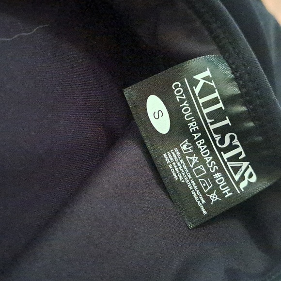 Killstar Dig Her Bones One Piece Open Back Swimsuit, S - Picture 9 of 9